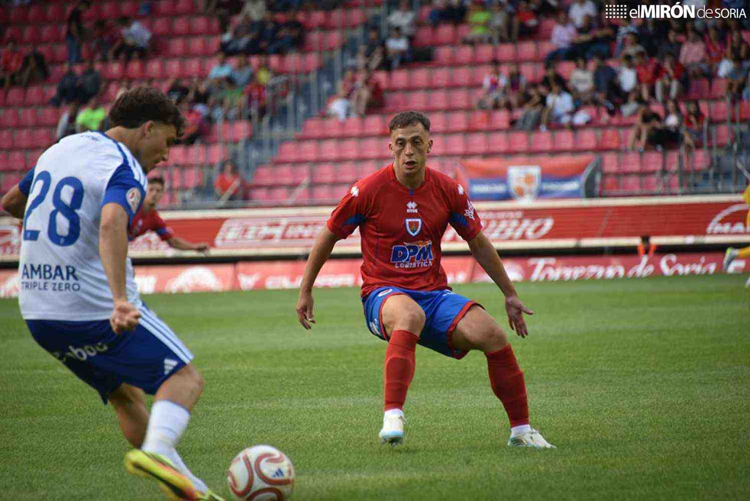 El Numancia salda con victoria su presentación ante afición