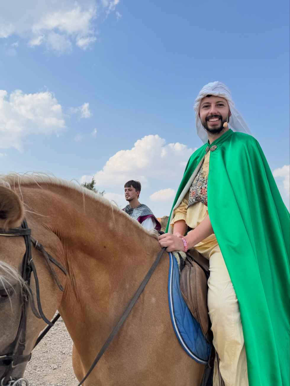 La única fiesta de Moros y Cristianos en Castilla y León se representa en Iruecha