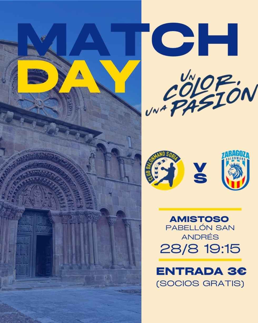 El Balonmano Soria prepara temporada con dos amistosos en Soria