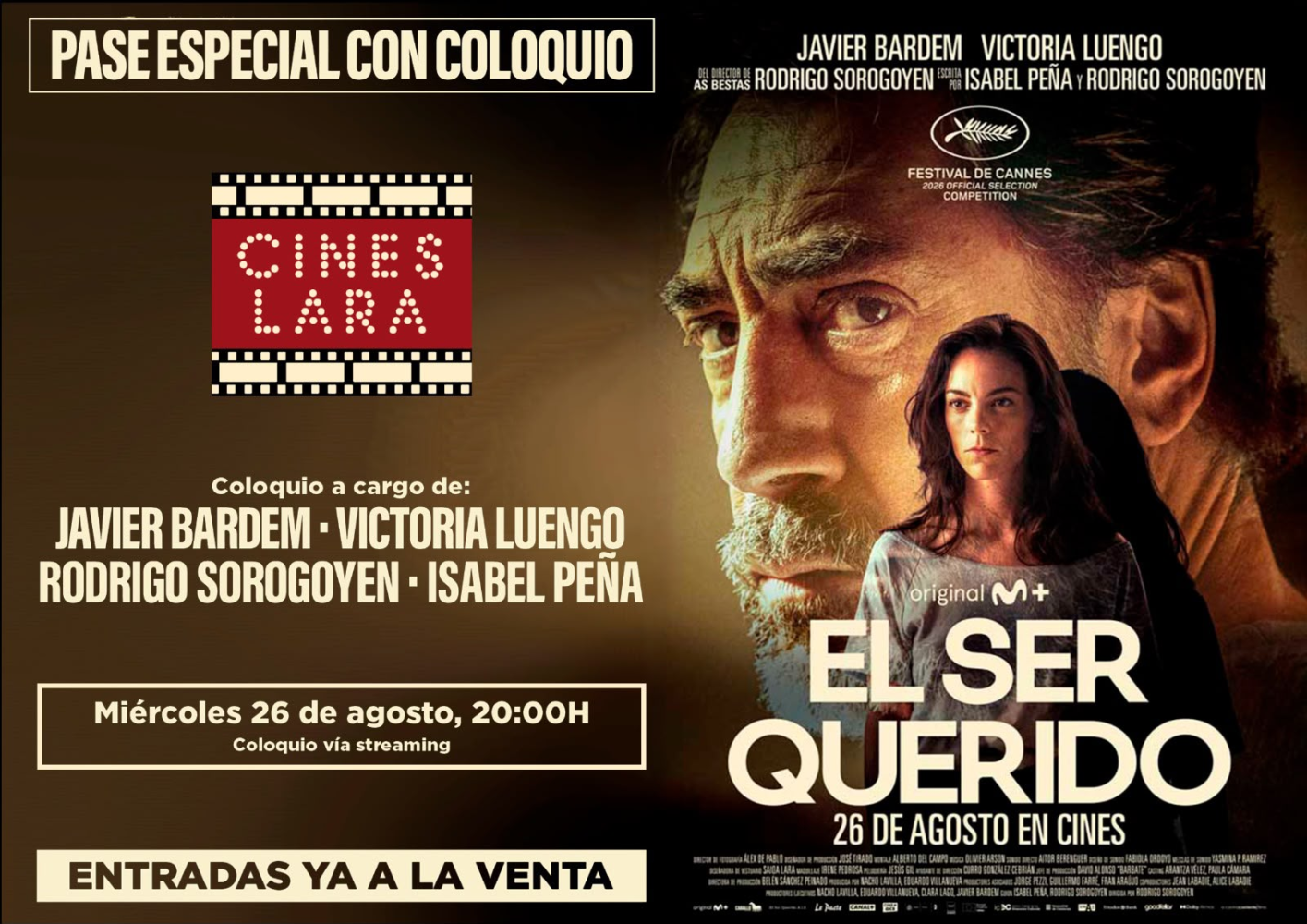 Cuatro estrenos en Cines lara y una sorpresa para 25 aniversario