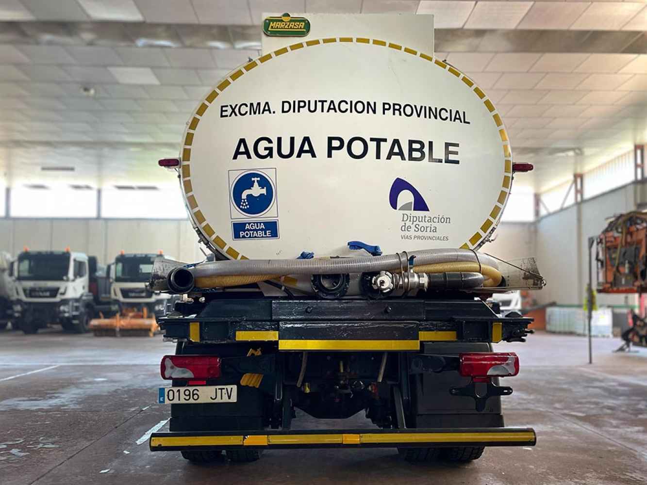 Diputación ha distribuido ya cerca de 4.000.000 litros de agua potable en pueblos