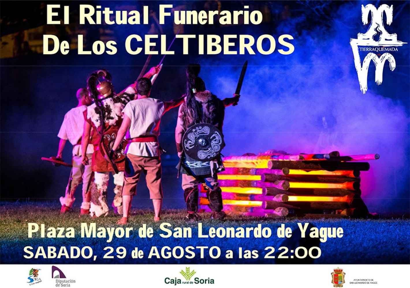 El ritual funerario de los celtíberos se recrea en San Leonardo