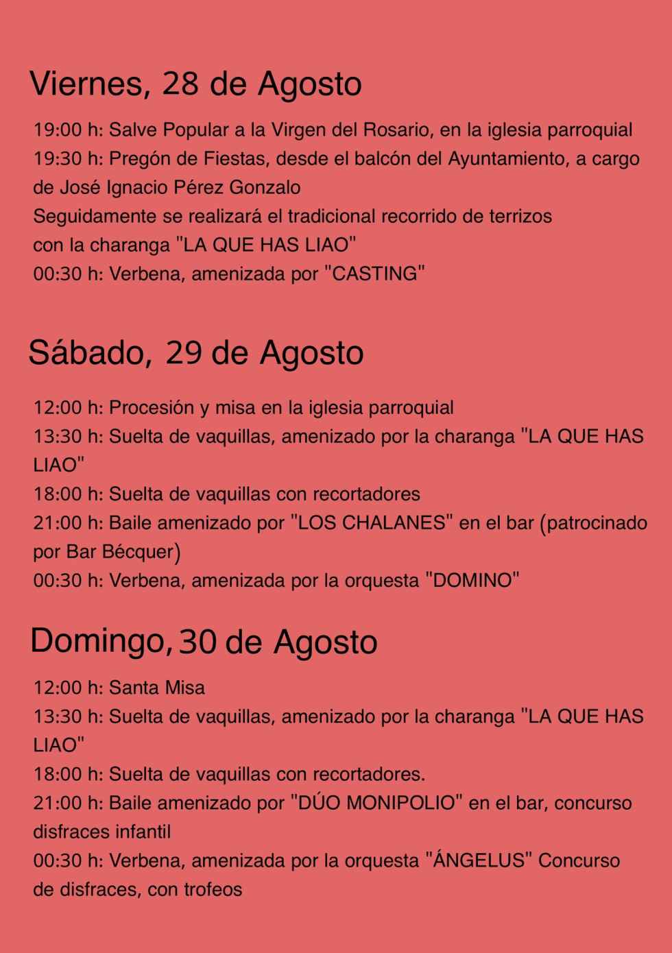 Noviercas se prepara para sus fiestas de la Virgen del Rosario
