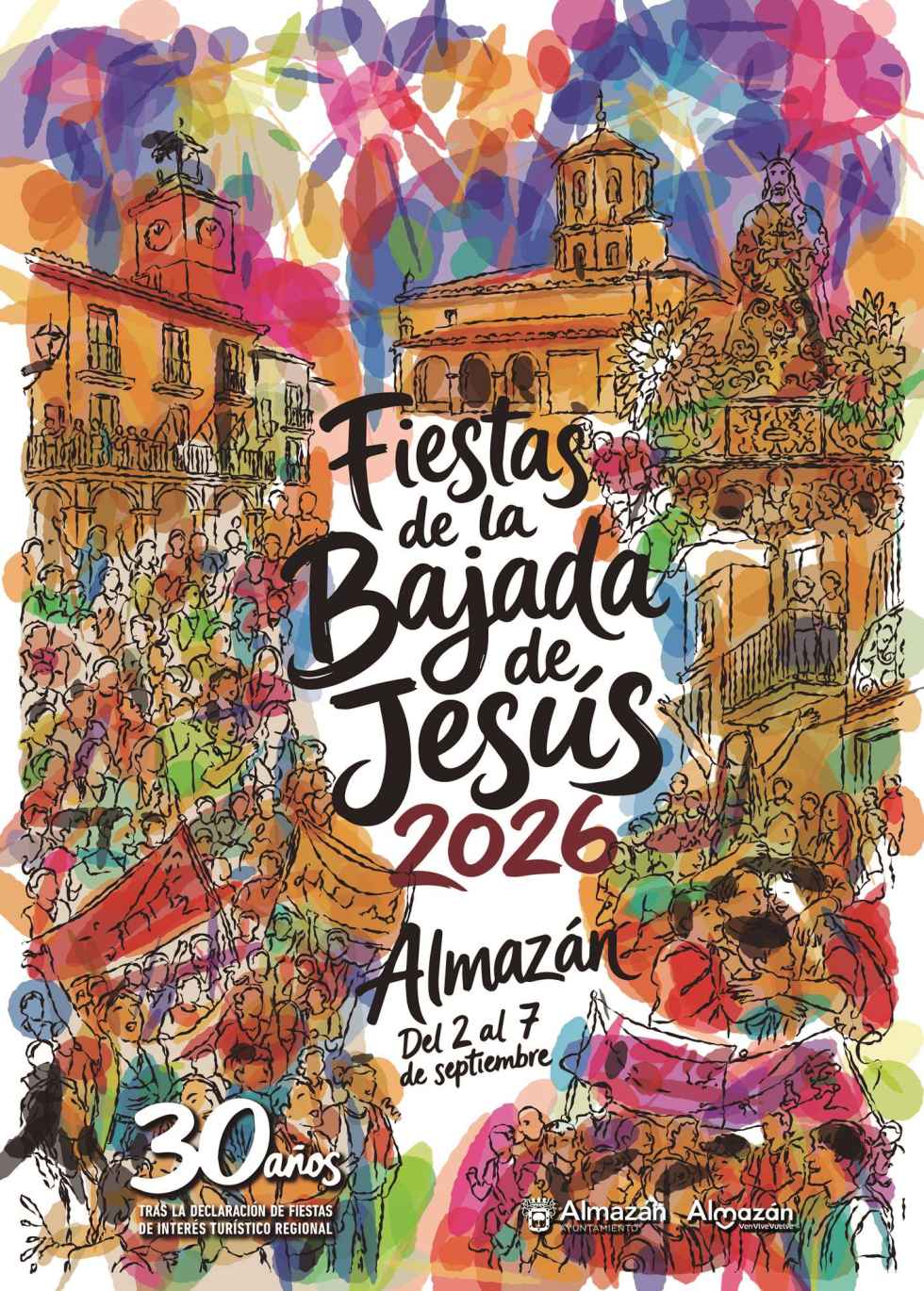 Almazán publica programa de sus fiestas de la Bajada de Jesús