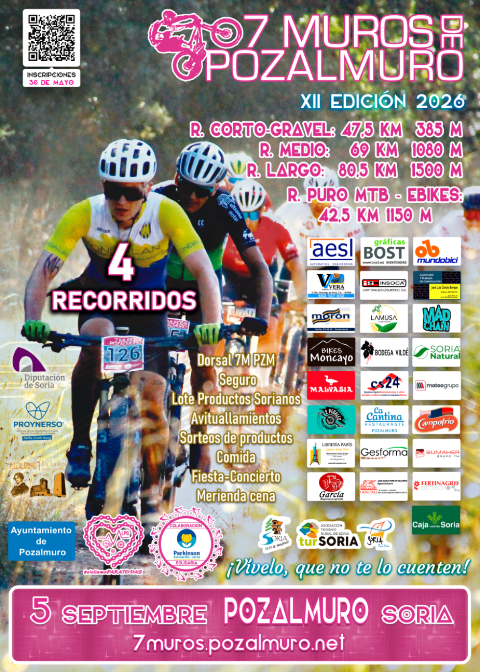 Todo preparado para la XII edición de 7 Muros de Pozalmuro