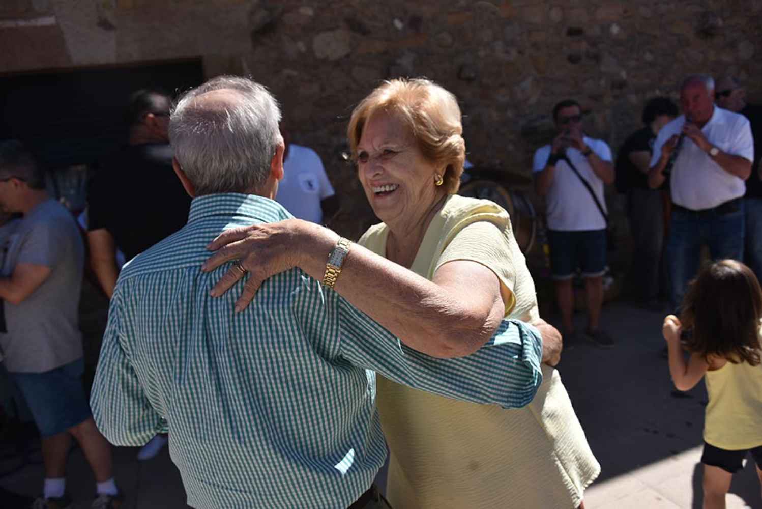 Los gaiteros de Santa Bárbara amenizan tradicional gallofa en fiestas de Golmayo