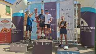 Ganadores de duodécima carrera del Torrezno, en Chércoles 