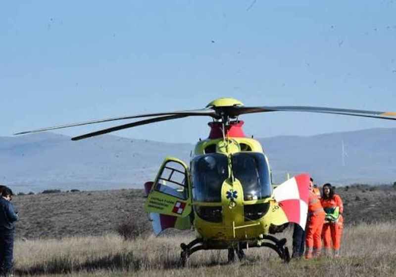 Grave accidente de tráfico en carretera de Covaleda