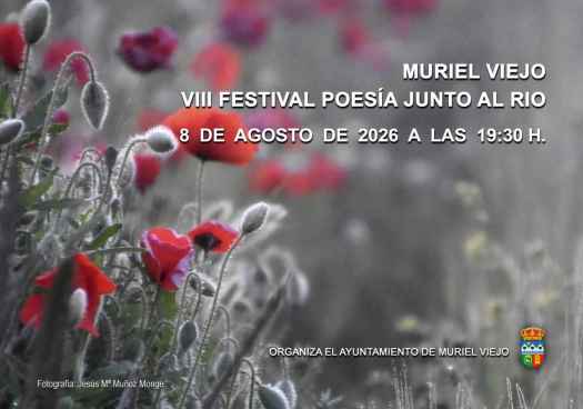 Muriel Viejo celebra octava edición del festival Poesía junto al Río