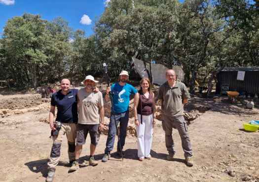 La campaña arqueológica en el cerro de San Cristóbal sigue dando resultados