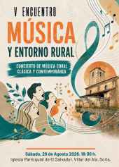 Villar del Ala celebrará quinta edición del Encuentro Música y Entorno Rural