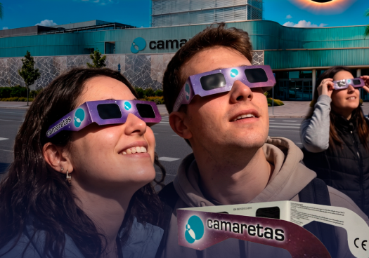 Centro comercial Camaretas regala "tus" gafas para el eclipse solar