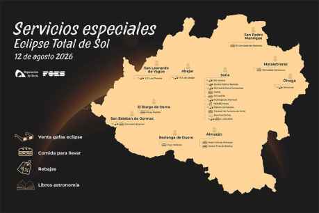 Las empresas sorianas ofrecerán servicios especiales para atender a visitantes del eclipse