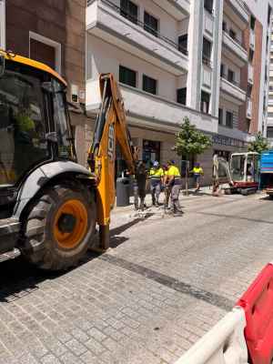 Soria restablece servicio de agua tras horas suspendido por avería en tubería