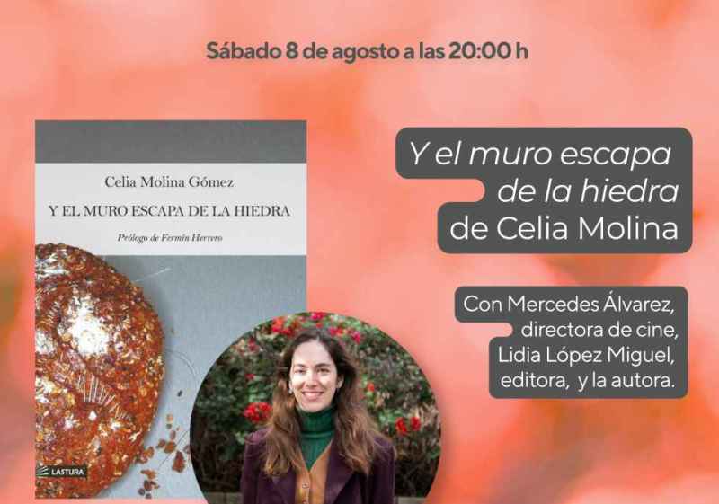 Expoesía presenta poemario de soriana Celia Molina Gómez