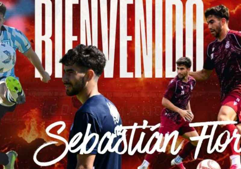 El lateral argentino Sebastián Flores se incorpora a plantilla del Numancia