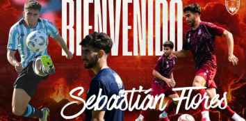 El lateral argentino Sebastián Flores se incorpora a plantilla del Numancia