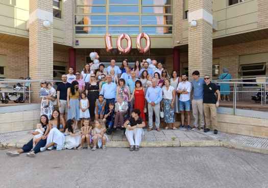 Paula Hernando Monge celebra sus 100 años de vida en San Esteban de Gormaz