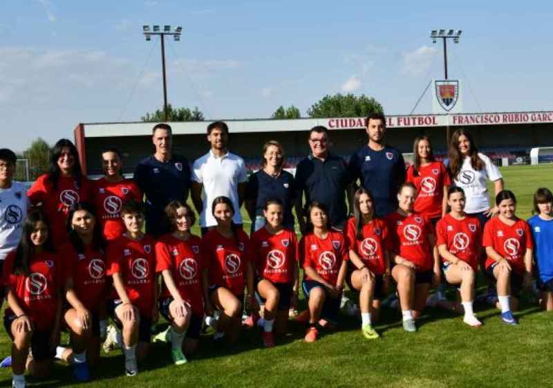 El Numancia femenino compite esta temporada en la Liga Doble G
