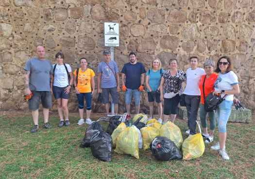 Menos basuraleza gracias a séptima jornada de limpieza ambiental en Almazán