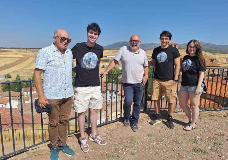 Tres jóvenes de Campus Rural refuerzan Observatorio Astronómico de Borobia