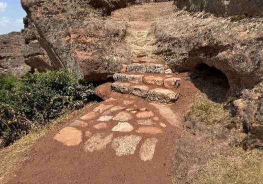 La Junta finaliza mejora de accesibilidad en recorrido de visita del yacimiento de Tiermes