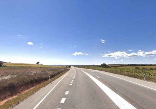 Conductor herido tras salirse de calzada en CL-101 en Borjabad