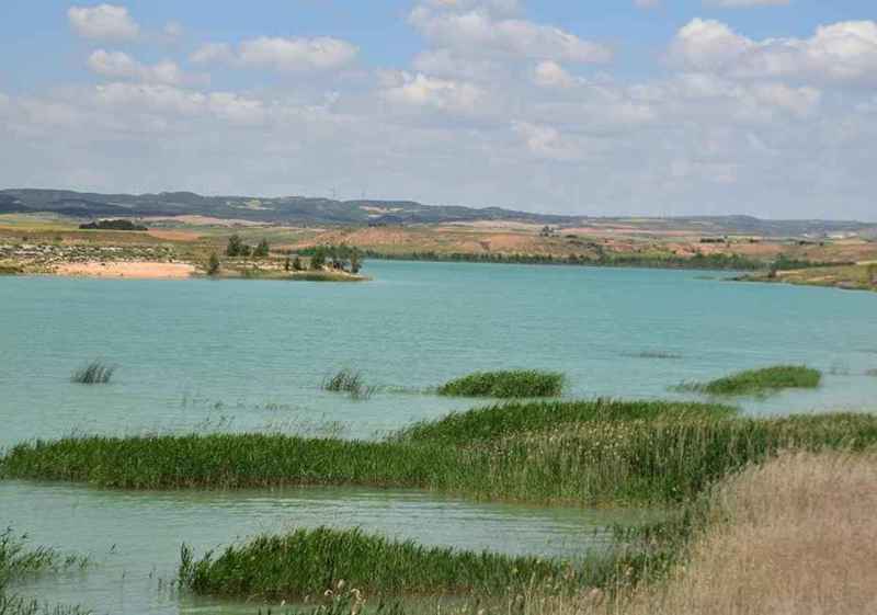 El embalse de Monteagudo, al 77 por ciento de su capacidad total