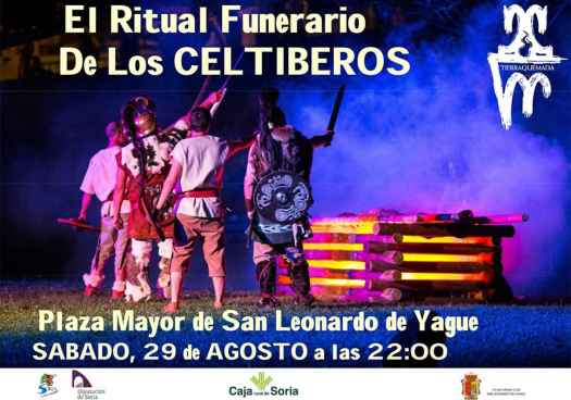 El ritual funerario de los celtíberos se recrea en San Leonardo