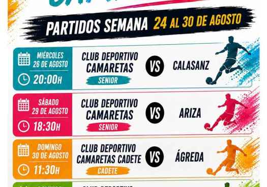 El C.D. Golmayo Camaretas estrena nuevo campo municipal de Golmayo