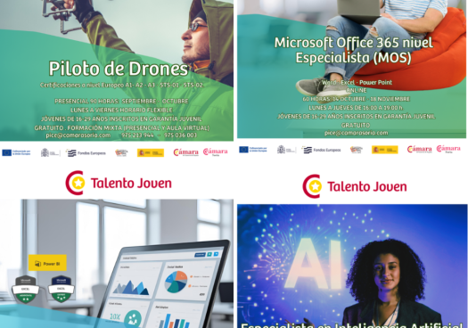 La Cámara organiza nuevas formaciones gratuitas para mejorar empleabilidad de los jóvenes