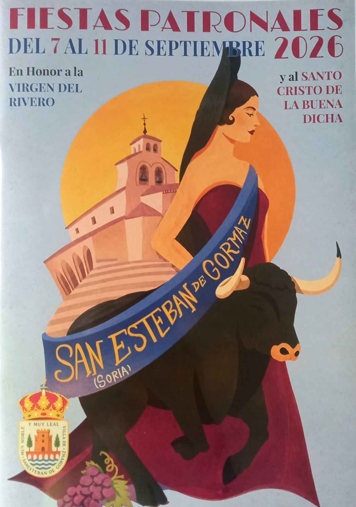 Programa oficial de las fiestas patronales de San Esteban de Gormaz