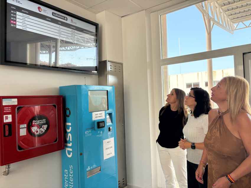 La Junta culmina modernización de la estación de autobuses de El Burgo de Osma
