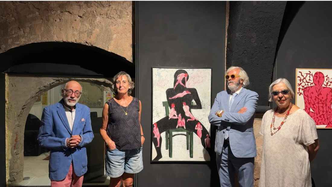 Antonia Lázaro inunda Medinaceli de color, movimiento y feminidad 