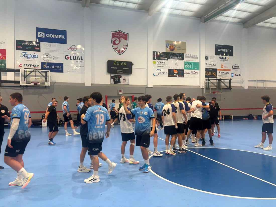 Balonmano Soria suma aprendizaje en triangular disputado en Zumaia