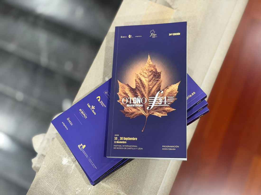La imprenta provincial edita cartelería y libro-programa de 34º Otoño Musical Soriano