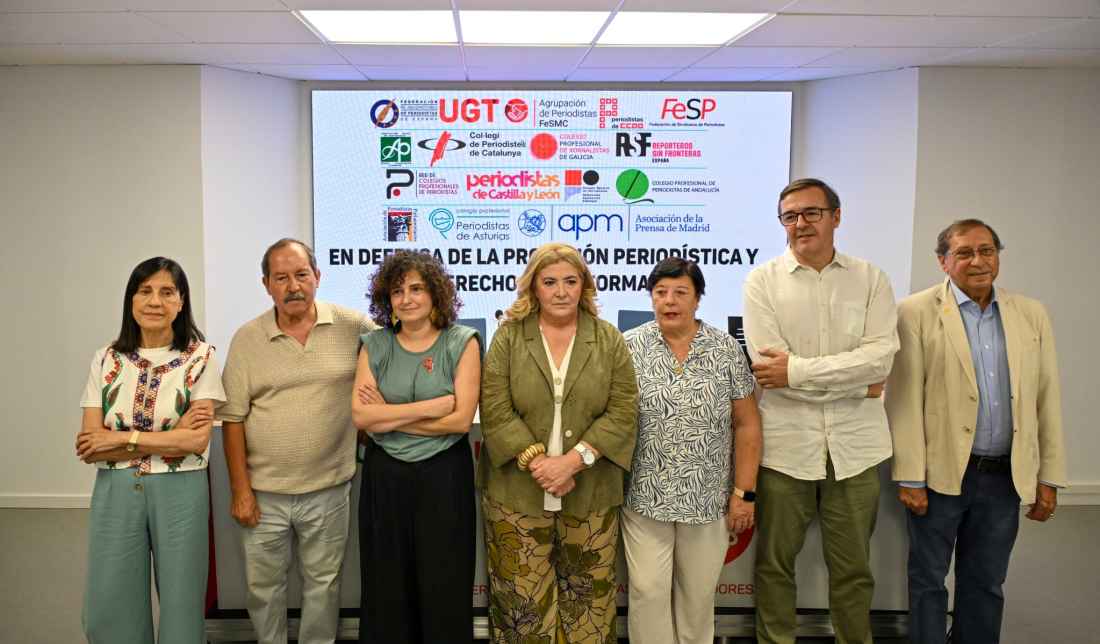 El Colegio de Periodistas de Castilla y León rubrica manifiesto en defensa de la profesión 