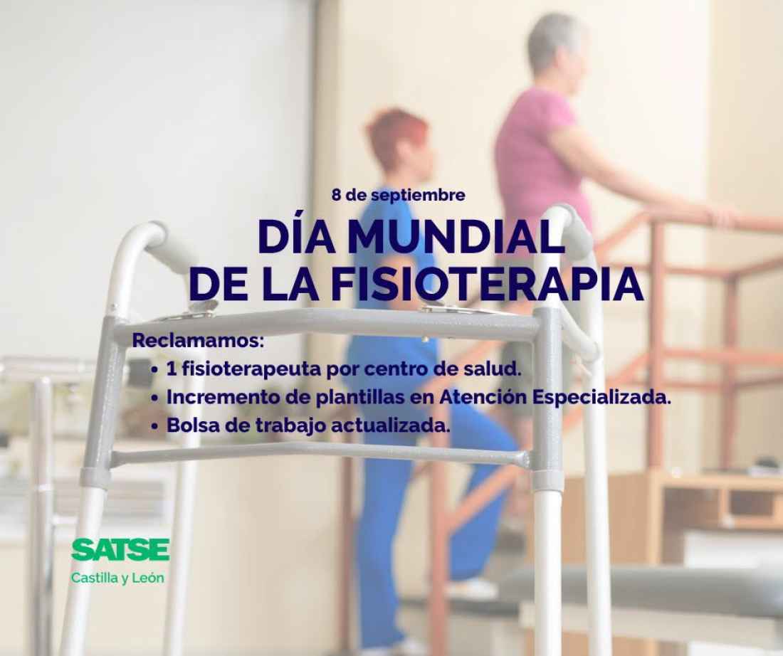 SATSE exige al menos un fisioterapeuta en cada centro de salud
