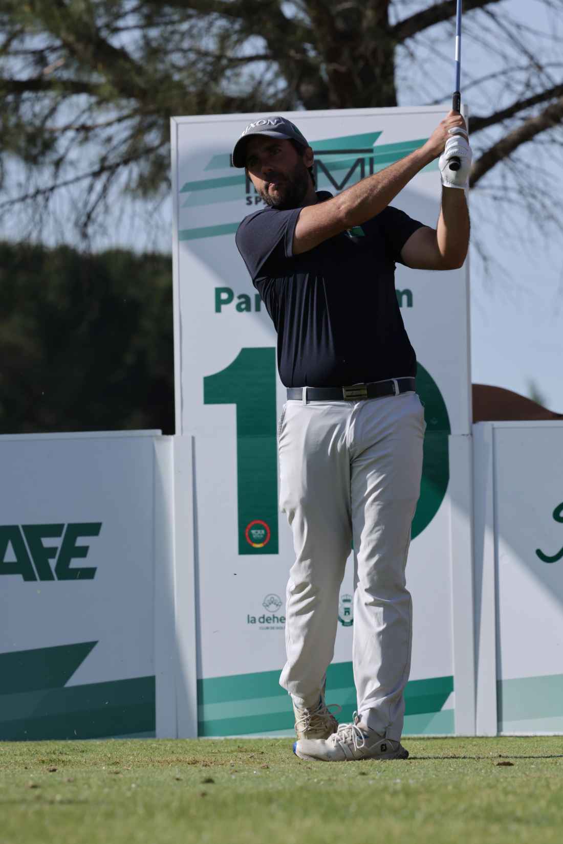 Un doble bogey en hoyo final aparta a Berná del top 5 en prueba del Circuito de Madrid 