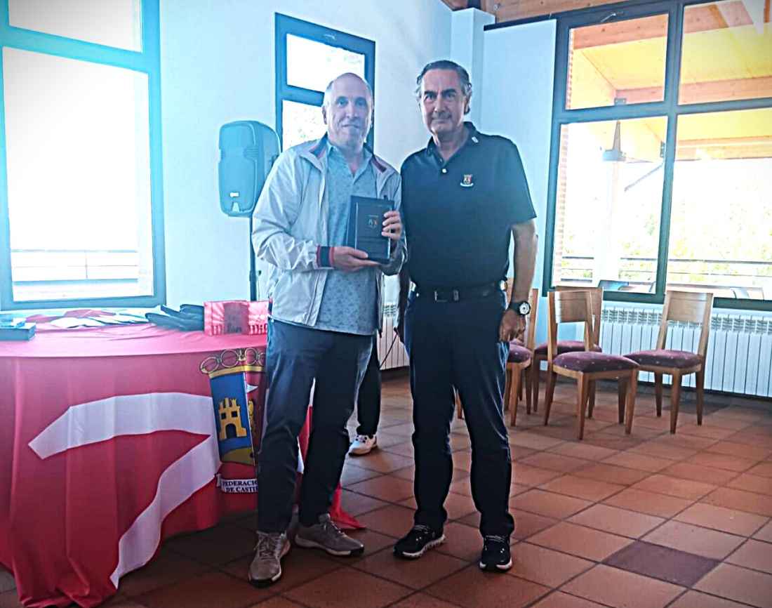 Ángel Calonge, tercero en  prueba de Soria del Circuito Senior de Castilla y León