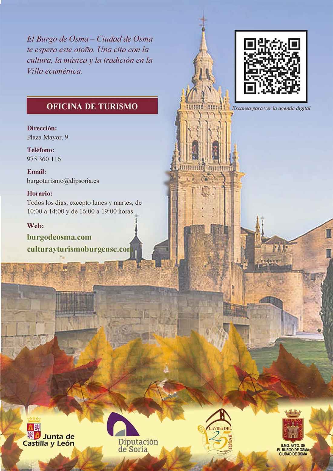 El Burgo de Osma estrena Concurso Internacional Coral en agenda cultural de otoño