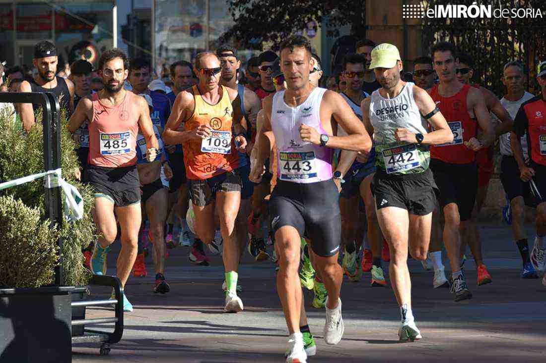 Hugo de Miguel y Elisa Hernández, los mejores en XXXII carrera popular Soria-Valonsadero