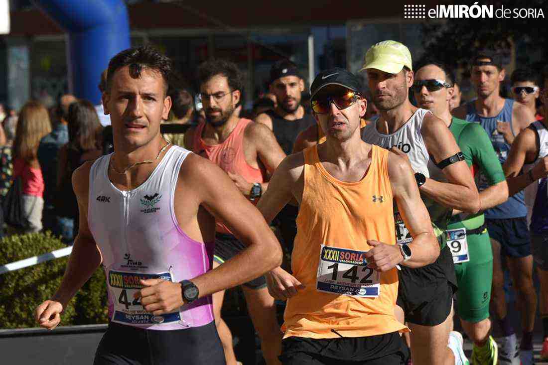 Hugo de Miguel y Elisa Hernández, los mejores en XXXII carrera popular Soria-Valonsadero