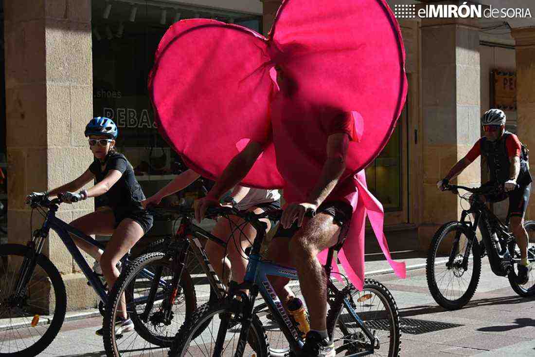 Apenas 300 participantes en el Día de la Bicicleta en Soria