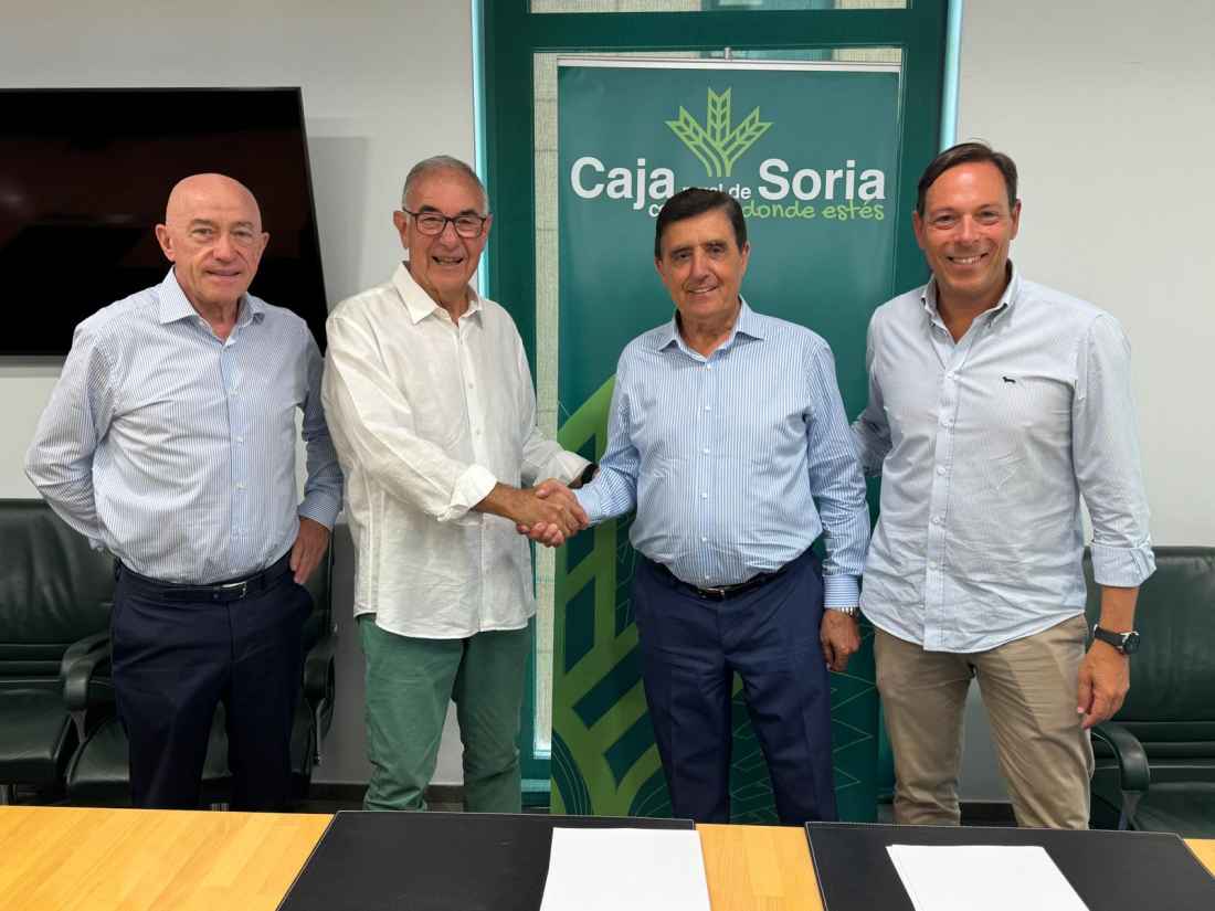 Caja Rural de Soria y CD Calasanz renuevan compromiso con deporte base
