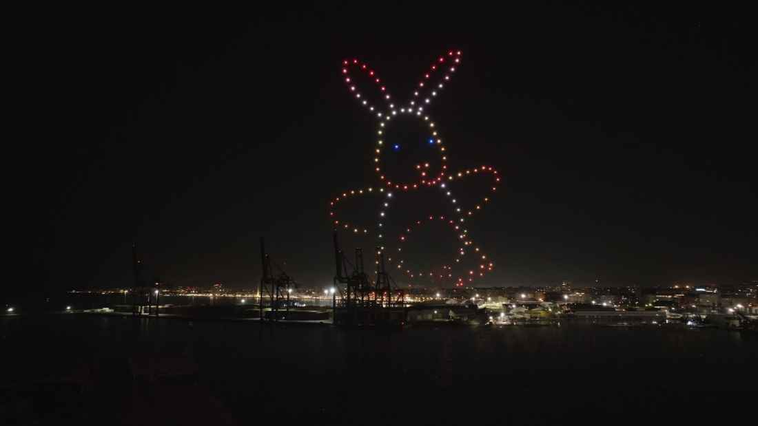 Gran espectáculo de drones este viernes en las fiestas de Ólvega