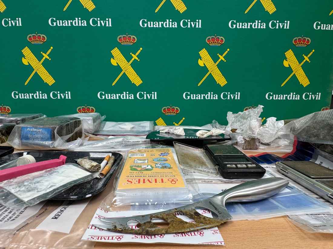 La Guardia Civil desmantela un punto de venta de drogas en Soria capital
