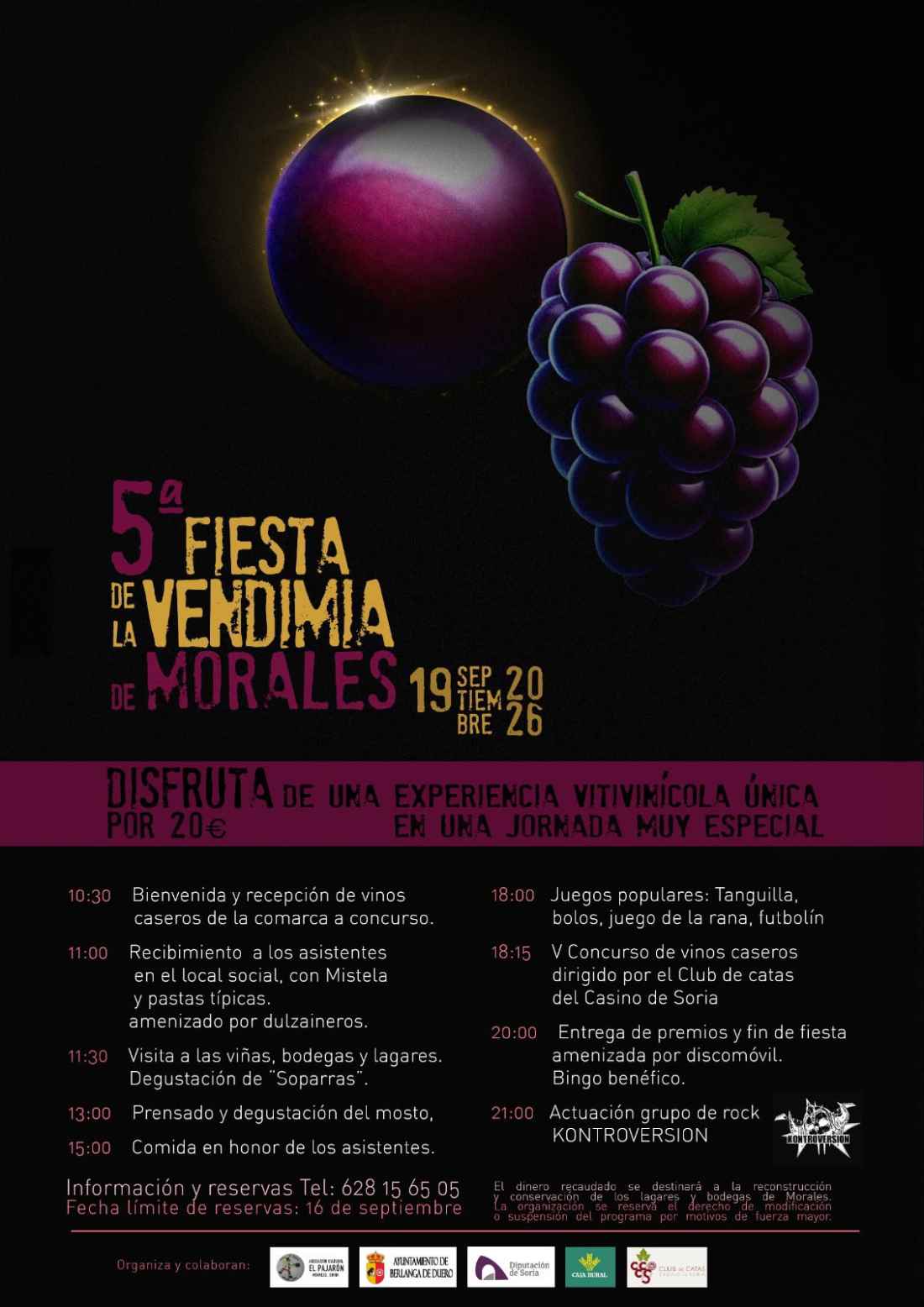 Morales celebra quinta edición de su fiesta de la vendimia