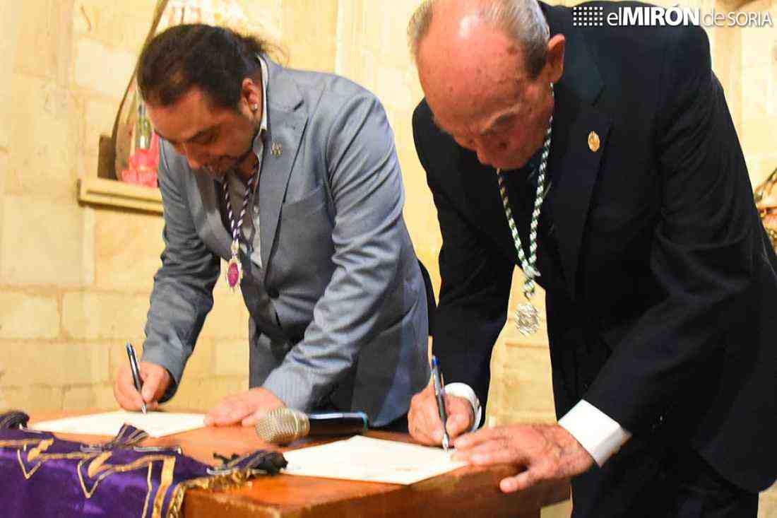 Las Siete Palabras de Jesús ratifica hermanamiento con cofradía de Zaragoza
