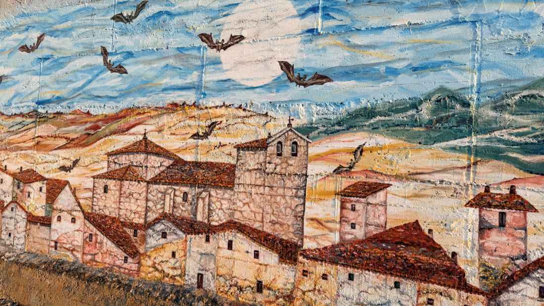 El museo al aire libre de Almarail crece con nuevo mural de Paco Las Heras